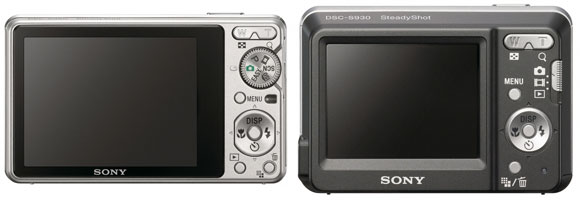 Sony DSC-S980 a Sony DSC-S930